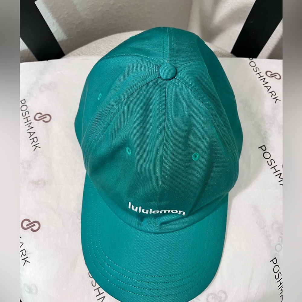 Lululemon NWOT AUTHENTIC classic unisex *Workmark Cascadia green/White B…